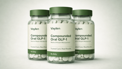 Compounded Semaglutide (Oral GLP‑1) 12 Months