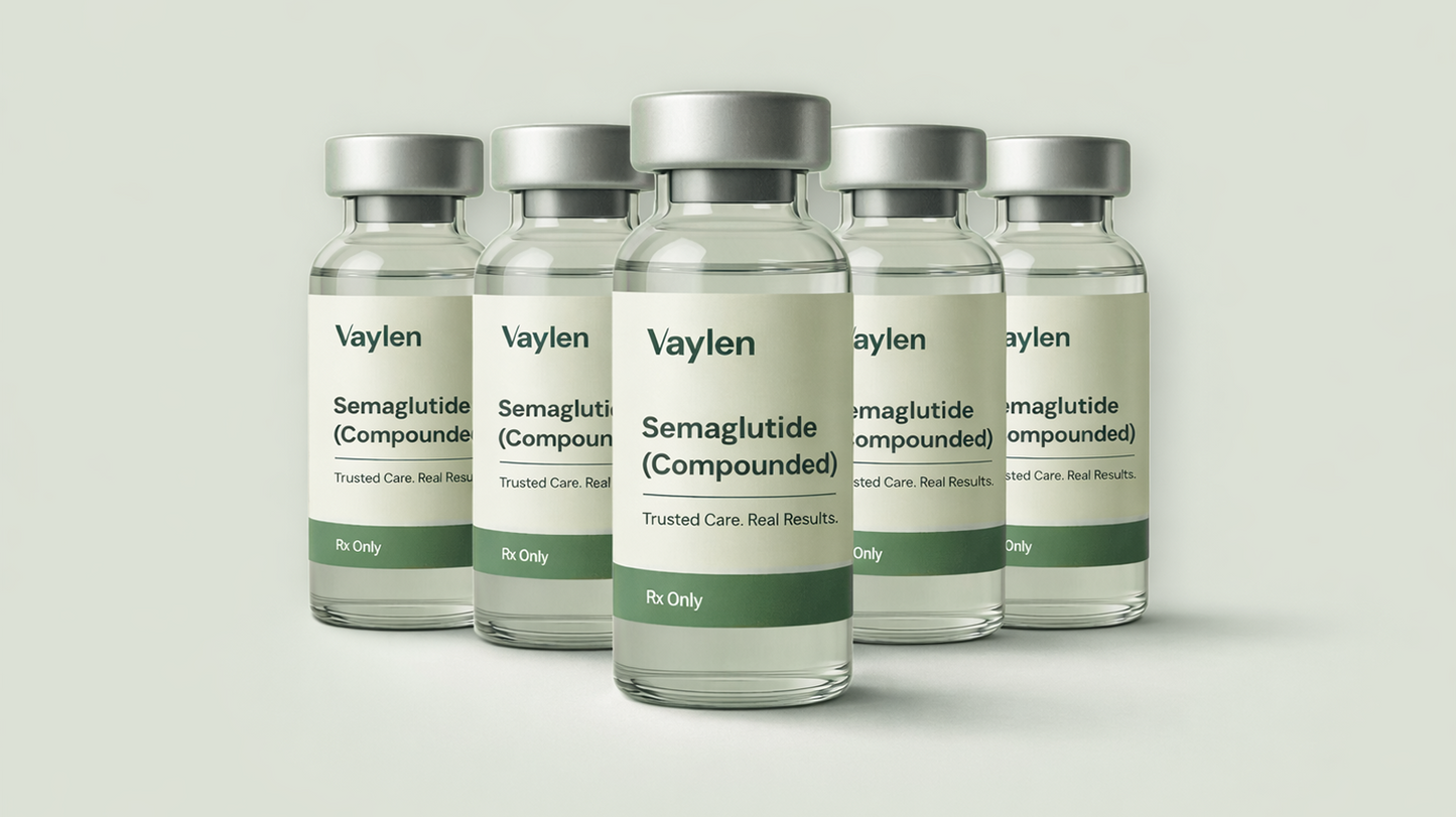 Compounded Semaglutide (GLP-1) 6 Months